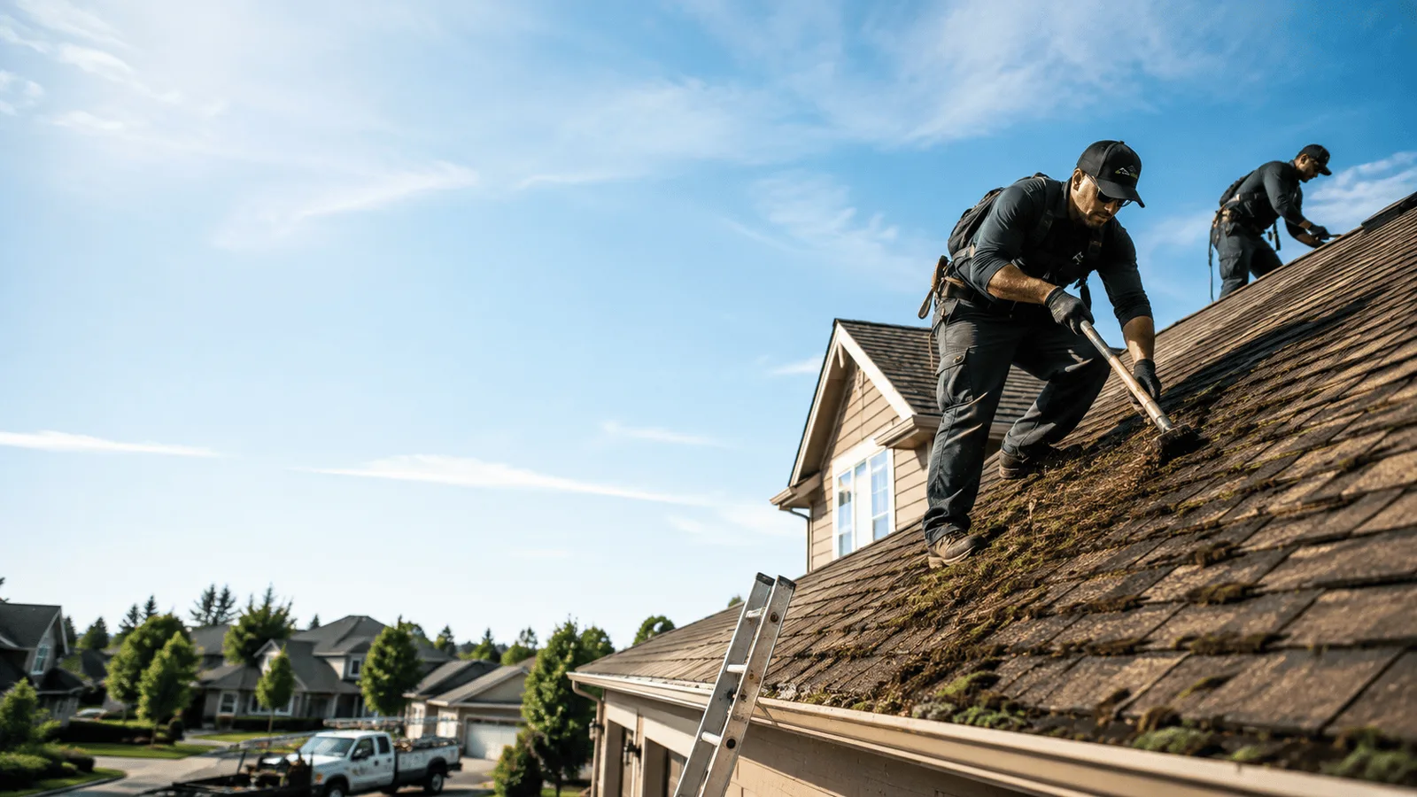 Roof Moss Removal in Rex, NC near me
